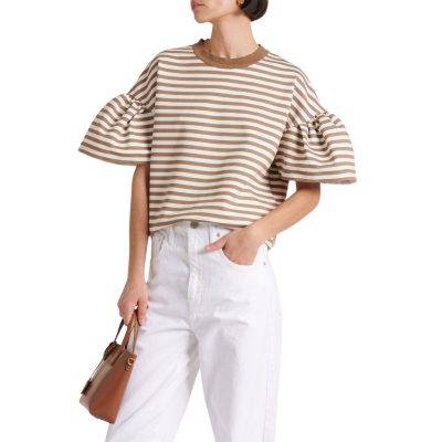 Peirak Striped Jersey T-shirt