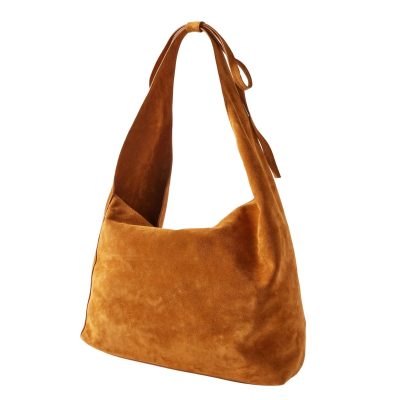 Vittoria Medium Suede Shoulder Bag