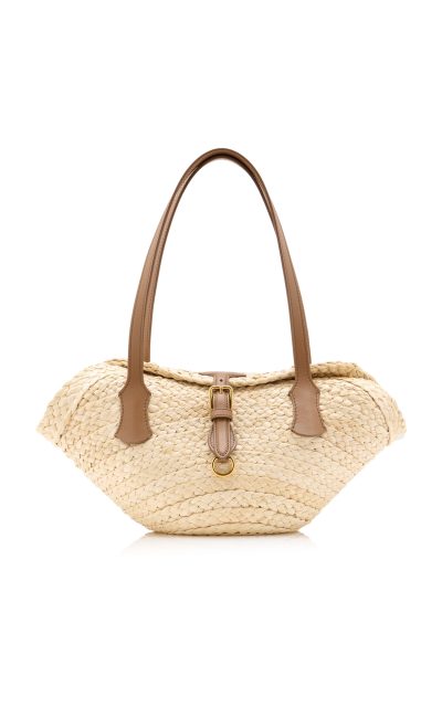 Woven Raffia Shoulder Bag