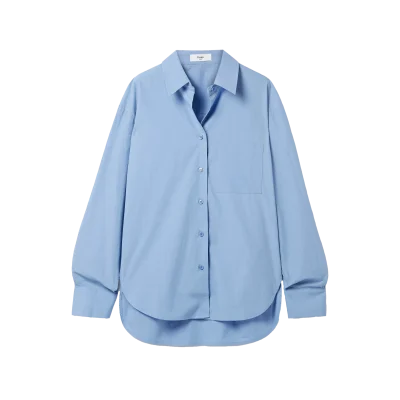 THE FRANKIE SHOP Lui Organic Cotton-Poplin Shirt