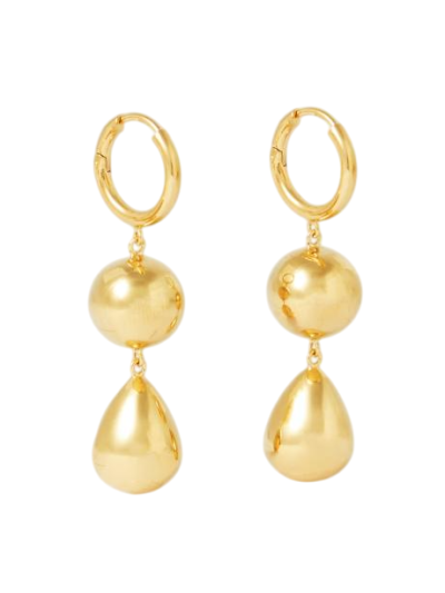 The Cathrine gold-plated earrings